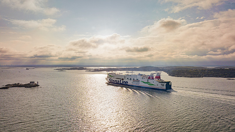 Mot Karlskrona & skön kväll ombord